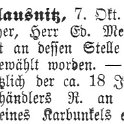 1889-10-07 Kl Geimeinderat
